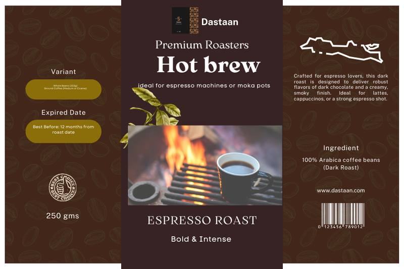 Dastaan Espresso Roast – Bold & Intense